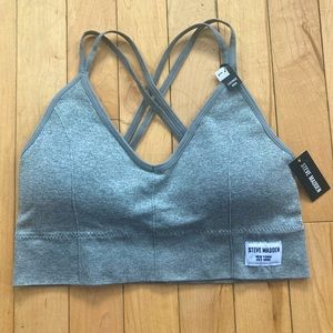 BNWT Steve Madden grey Lounge Bra